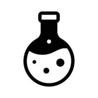 A lab flask, representing innovation in business or finance vector