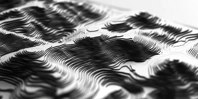 Abstract Monochrome Topographic Map Design Architectural Engineering Blueprint Background photo