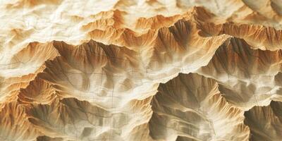 Detailed Topographic Mountain Range Aerial View High Resolution Texture photo