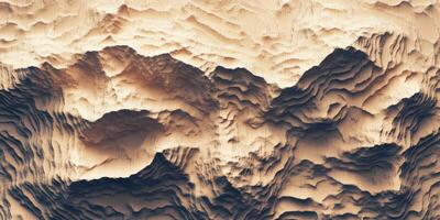Abstract Beige Mountain Range Texture Topographic Relief Map Background photo