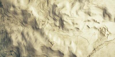 Topographic Lines Overlay Vintage Paper Texture Map Background photo