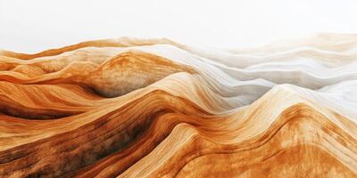 Abstract Earth Tones Landscape Wavy Hills Desert Texture Nature Background photo