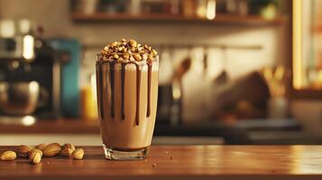 Delicious Chocolate Peanut Butter Smoothie Recipe photo