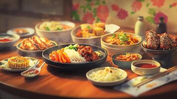 Delicious Korean Banchan Feast Authentic Home Style Dishes photo