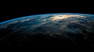 Stunning High Resolution Earth Image Planet View from Space Atmosphere Oceans Clouds Landmasses photo