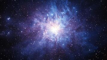 Majestic Star Cluster Cosmic Nebula Galaxy Deep Space Astronomy photo