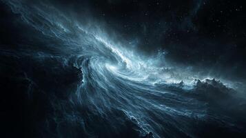 Cosmic Galaxy Spiral Nebula Stars Space Astronomy 8K photo
