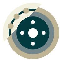 Brake Pad icon for web, app, infographic, etc vector