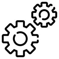 Engine icon for web, app, infographic, etc vector