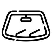 Windshield icon for web, app, infographic, etc vector