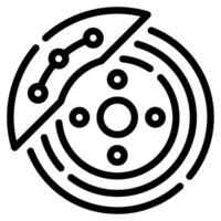 Brake Pad icon for web, app, infographic, etc vector