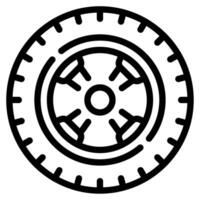 Tire icon for web, app, infographic, etc vector