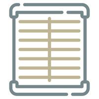 Air Filter icon for web, app, infographic, etc vector
