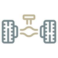 Axle icon for web, app, infographic, etc vector