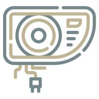Tail Light icon for web, app, infographic, etc vector