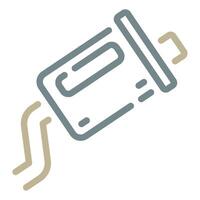 Muffler icon for web, app, infographic, etc vector