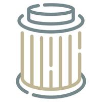 Oil Filter icon for web, app, infographic, etc vector