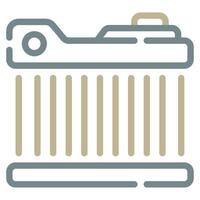 Radiator icon for web, app, infographic, etc vector