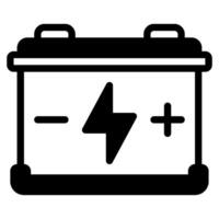 Battery icon for web, app, infographic, etc vector