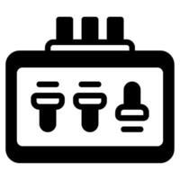 Fuse Box icon for web, app, infographic, etc vector