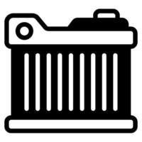 Radiator icon for web, app, infographic, etc vector