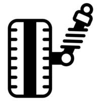 Suspension icon for web, app, infographic, etc vector