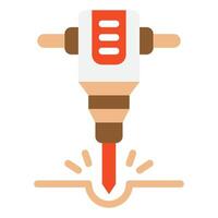 Jackhammer icon for web, app, infographic, etc vector