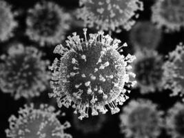 The new oronavirus 2019-nCov is a new coronavirus mutation, an outbreak of influenza in China and around the world, coronavirus influenza as a new type of influenza strain, pandemic. photo