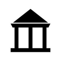 Simple traditional house icon isolated on white background vector