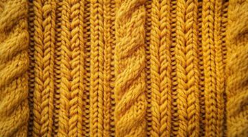 Knitted things, the texture of knitted things, created using technology. photo