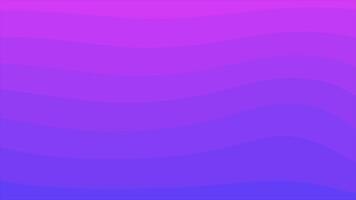 4k simples gradiente movimento onda fundo animação video