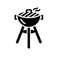 Barbecue grill icon illustration vector