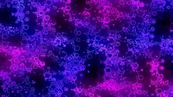 Abstract Rotating Multicolored Background of Chaotic Hexagons 02. video