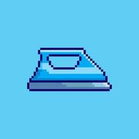 Pixel art Iron game asset design vector
