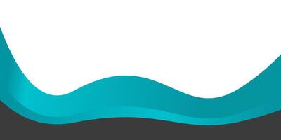 abstract blue wave background vector