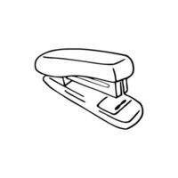 cartoon of staples vector