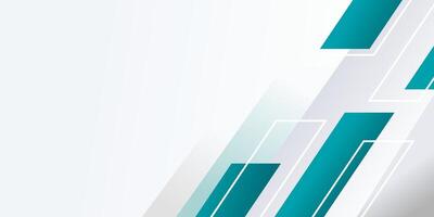 modern geometric abstract banner background vector