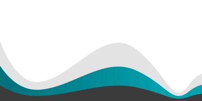 simple gradient wave background vector