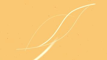 Emotional background with orange background and leaves blowing in the wind video