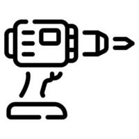 Drill icon for web, app, infographic, etc vector