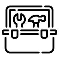 Toolbox icon for web, app, infographic, etc vector