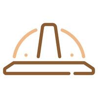 Hardhat icon for web, app, infographic, etc vector