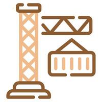 Crane icon for web, app, infographic, etc vector