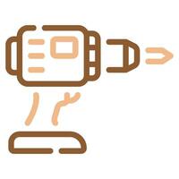Drill icon for web, app, infographic, etc vector