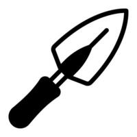 Brick trowel icon for web, app, infographic, etc vector