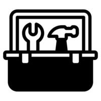Toolbox icon for web, app, infographic, etc vector