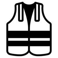 Safety vest icon for web, app, infographic, etc vector