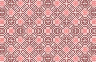 Abstract red square tile pattern vector