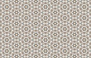 Abstract stars and hexagonal wallpaper, tile, fabric design pattern vector