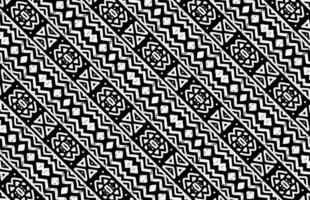 Black and white pattern with a zigzag design vector